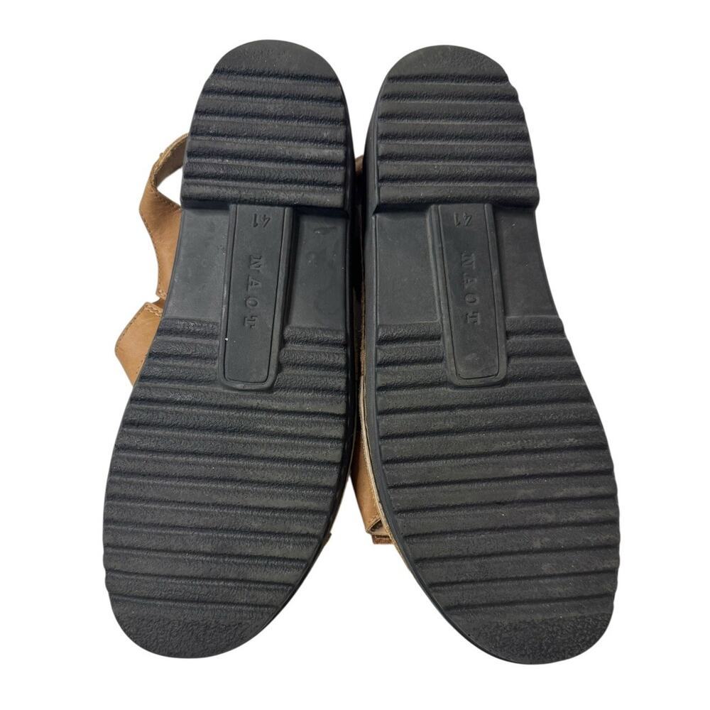 NAOT Enid Leather Sandals Adjustable Padded Straps Comfort Footbed Shoes Size 41 - Picture 9 of 10